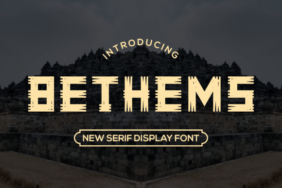Bethems Font for Small Business Branding