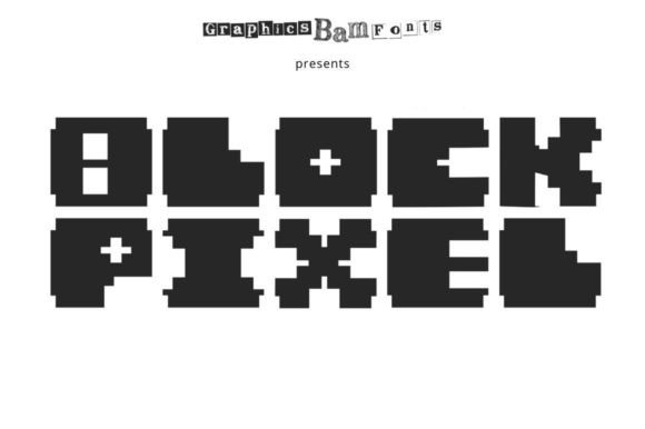 Block Pixel: A Retro Display Font for Nostalgic Branding