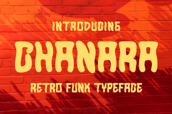 Chanara: A Funky Retro Font for Handmade Creations