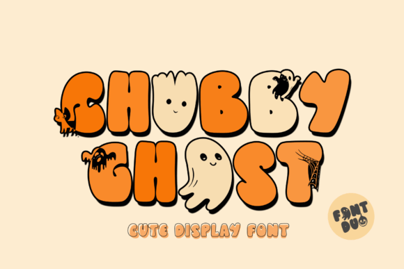 Chubby Ghost: A Playful Font for Editorial Design
