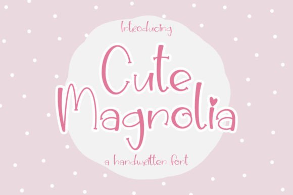 Cute Magnolia Display Font Review
