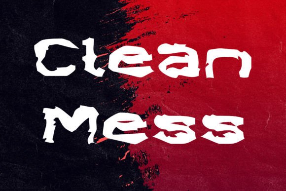 Discover the Charm of Clean Mess Font in Branding Projects