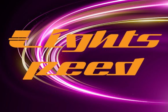 Discover the Modern Elegance of Lightspeed Font