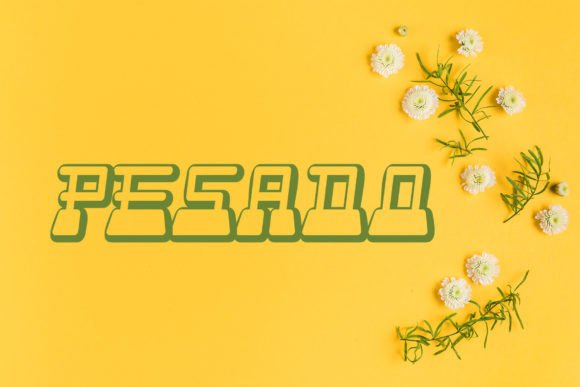 Elevating Handmade Creations with the Pesado Font