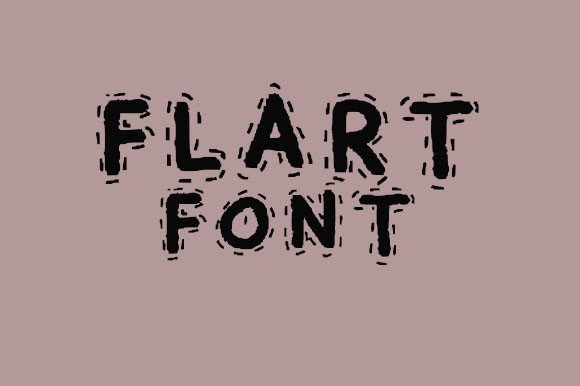 Flart: A Playful Font That Boosts Brand Identity