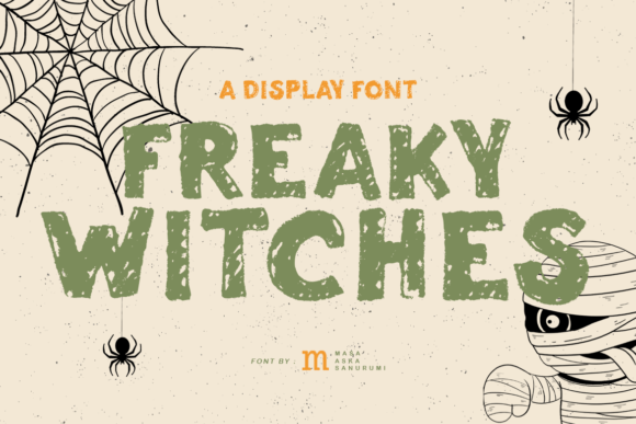 Freaky Witches Font for Eye-Catching Campaigns