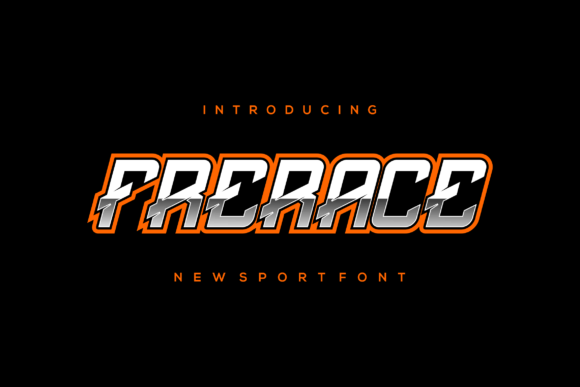 Frerace: A Cool and Modern Display Font for Bold Branding