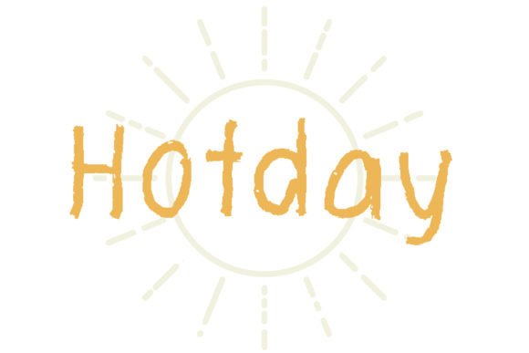 Hot Day Font for Polished Branding