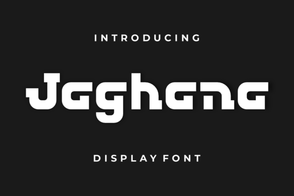 Jaghanha: A Display Font with Bold Personality