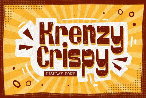 Krenzy Crispy Font for Web Design