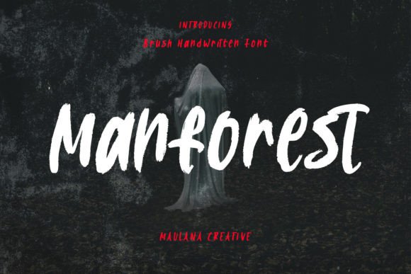 Manforest: A Stylish Display Font for Modern Web Design
