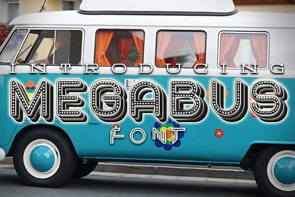 Megabus Font for Bold Digital Branding