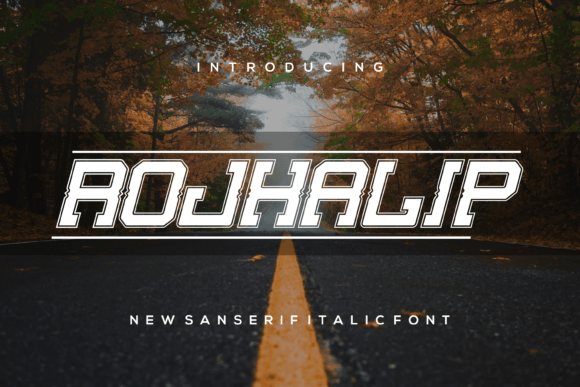 Rojhalip: A Modern Font for Polished Branding