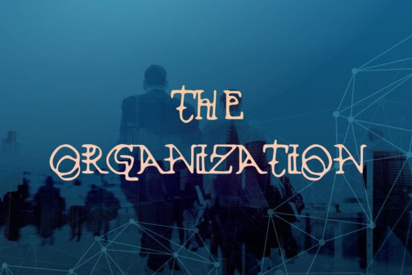 The Organization Font for Handmade Creations