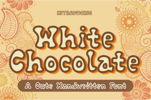 White Chocolate Font for Professional Branding